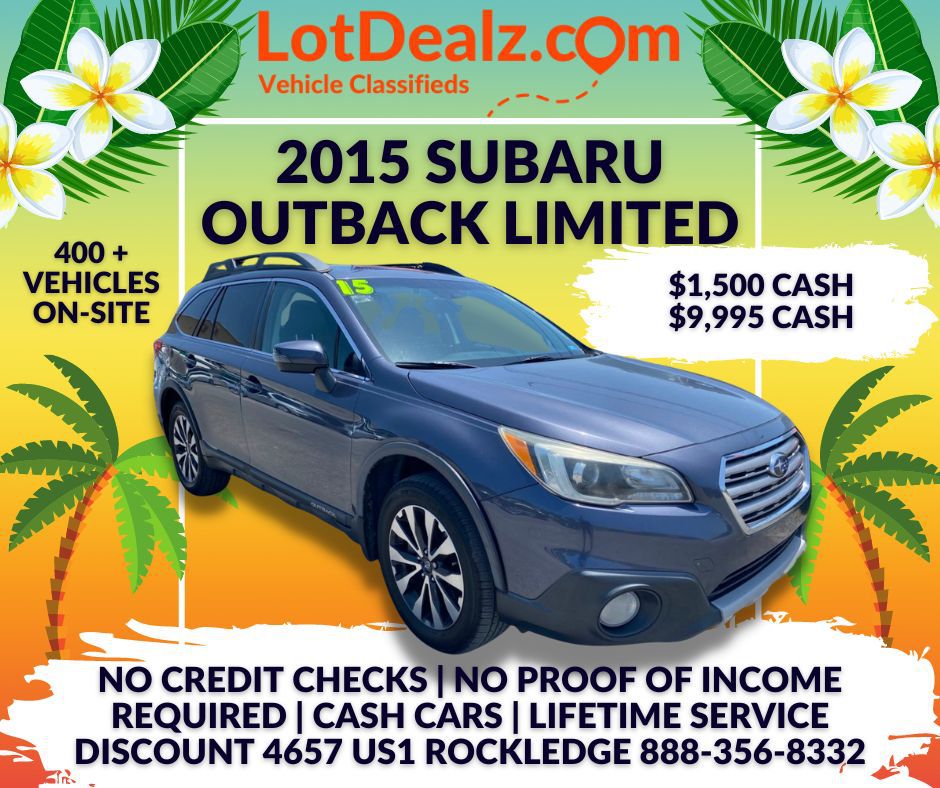 SUBARU OUTBACK 2015 SUBARU OUTBACK 4S4BSBNC5F3284598