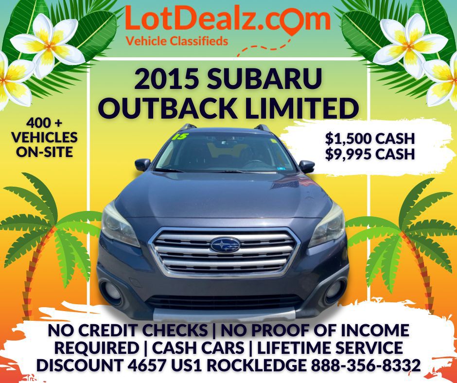 SUBARU OUTBACK 2015 SUBARU OUTBACK 4S4BSBNC5F3284598