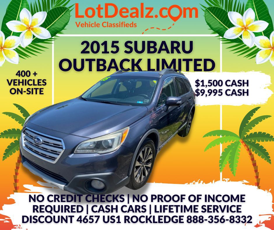 SUBARU OUTBACK 2015 SUBARU OUTBACK 4S4BSBNC5F3284598