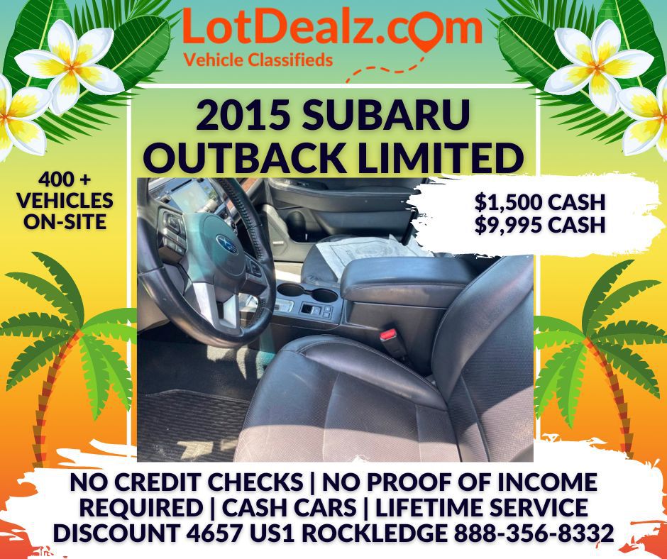 SUBARU OUTBACK 2015 SUBARU OUTBACK 4S4BSBNC5F3284598