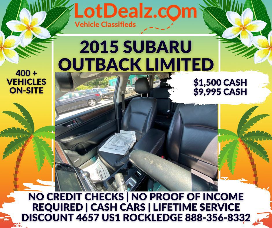 SUBARU OUTBACK 2015 SUBARU OUTBACK 4S4BSBNC5F3284598