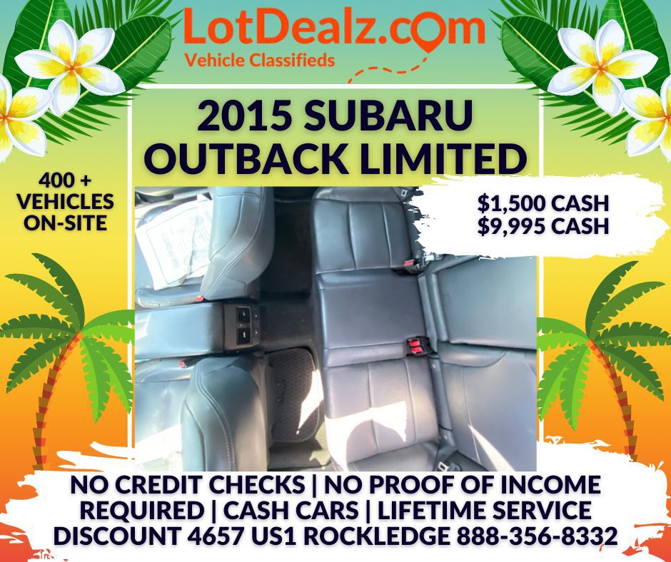 SUBARU OUTBACK 2015 SUBARU OUTBACK 4S4BSBNC5F3284598