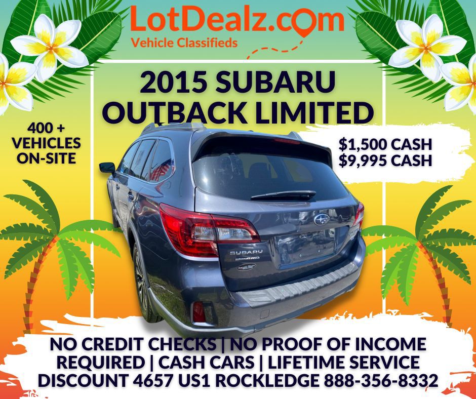 SUBARU OUTBACK 2015 SUBARU OUTBACK 4S4BSBNC5F3284598