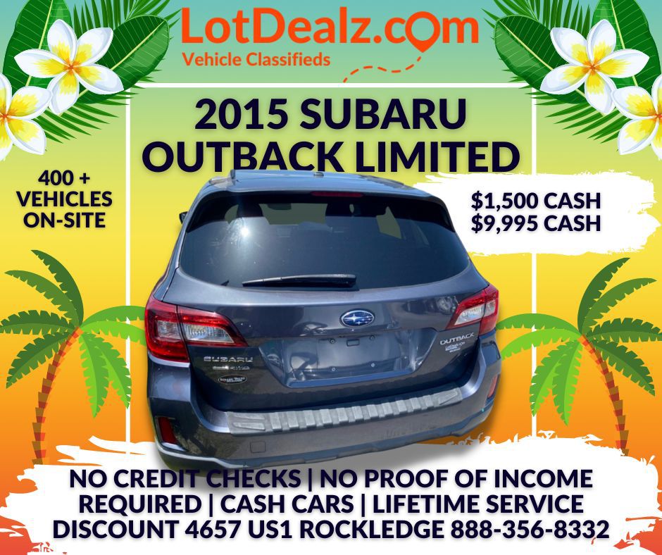 SUBARU OUTBACK 2015 SUBARU OUTBACK 4S4BSBNC5F3284598