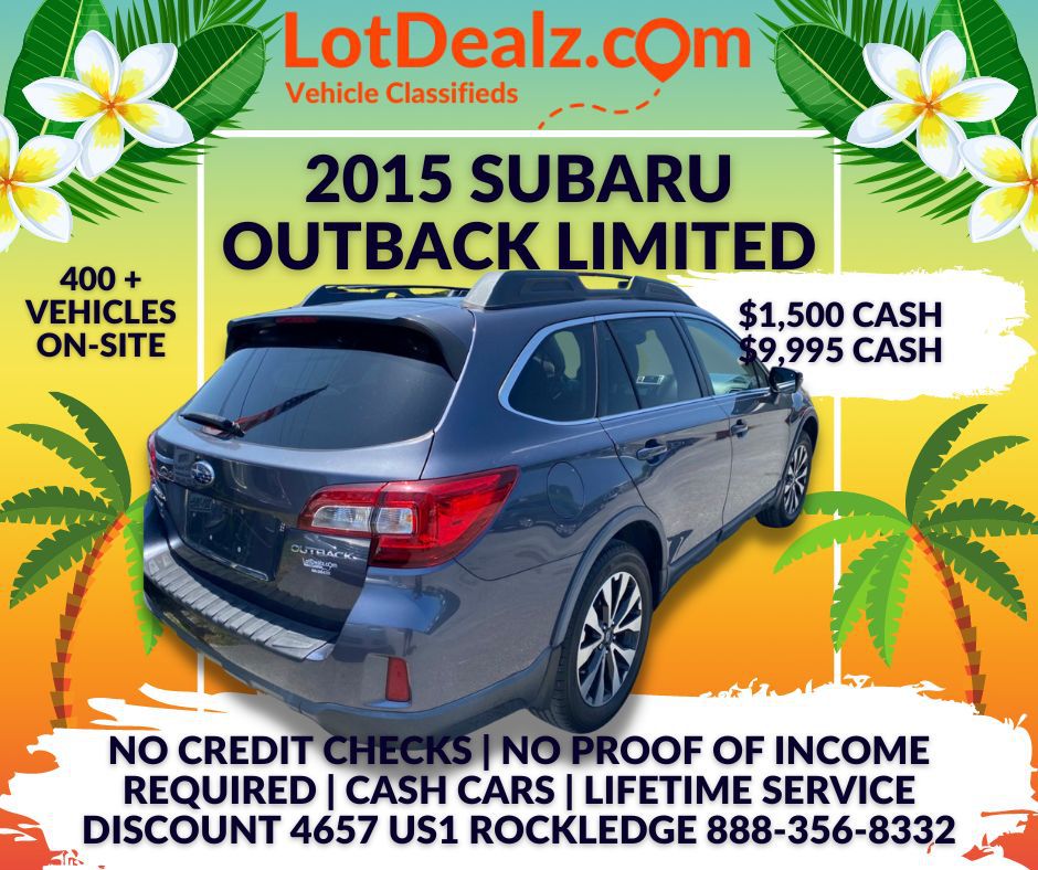 SUBARU OUTBACK 2015 SUBARU OUTBACK 4S4BSBNC5F3284598