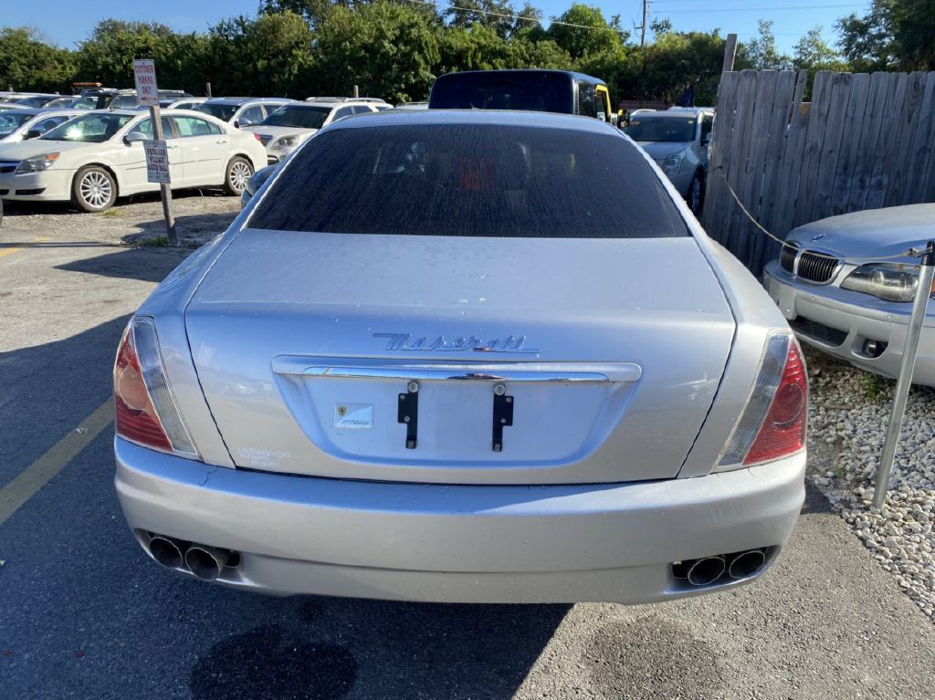 MASERATI QUATTROPORTE 2005 MASERATI QUATTROPORTE ZAMCE39A850018440