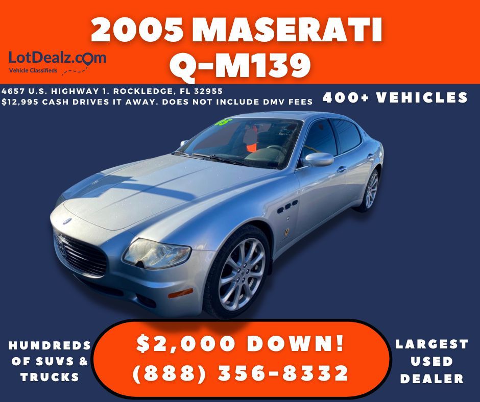 2005 MASERATI QUATTROPORTE