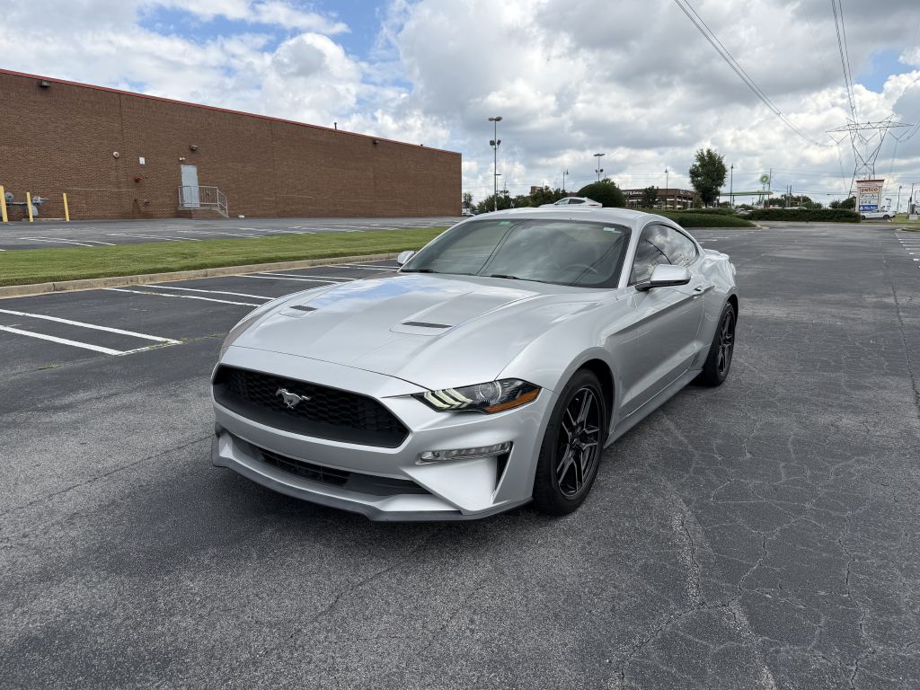 Silver 2018 Ford Mustang Coupe Automatic