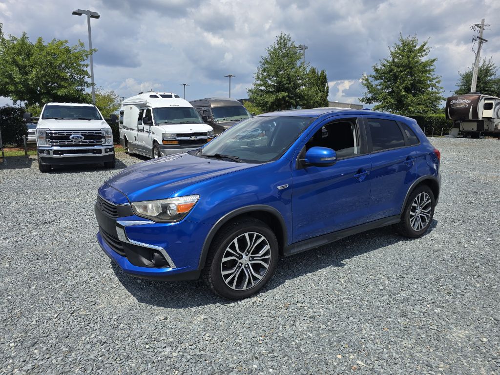 Blue 2018 Mitsubishi Outlander Sport SUV / Crossover All-Wheel Drive Continuously Variable Transmission