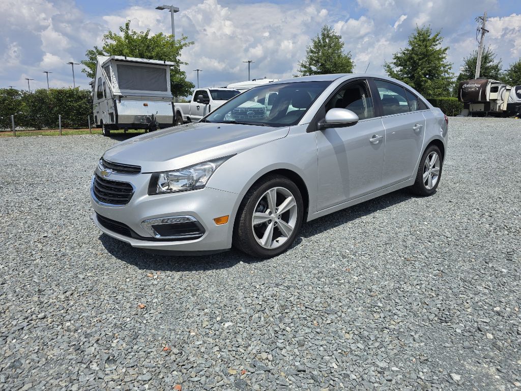 Silver 2015 Chevrolet Cruze Sedan Front-Wheel Drive Automatic