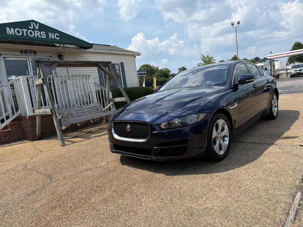 Blue 2017 Jaguar XE Sedan Rear-Wheel Drive Automatic