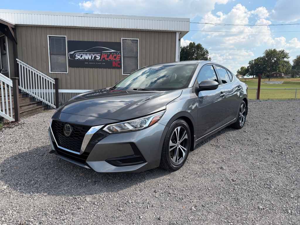 Gray 2020 Nissan Sentra Sedan Front-Wheel Drive Continuously Variable Transmission