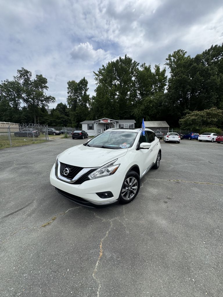 White 2015 Nissan Murano SUV / Crossover All-Wheel Drive Continuously Variable Transmission
