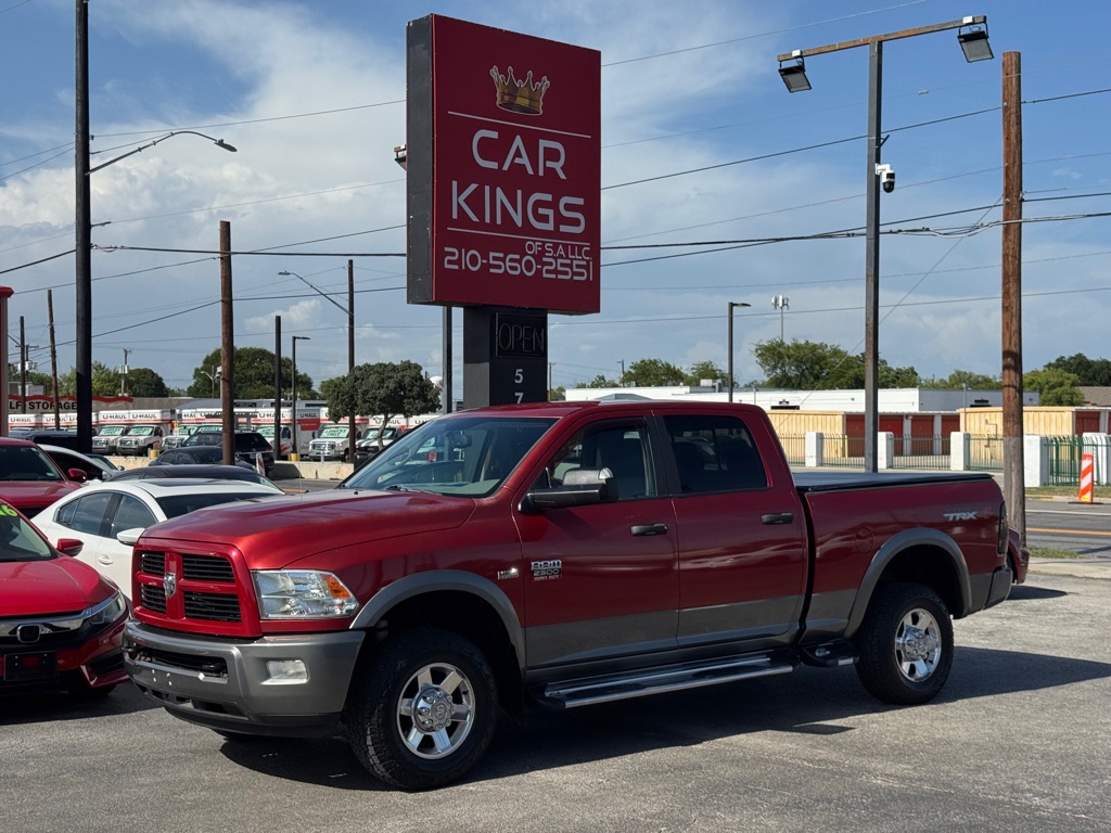 Red 2010 Dodge RAM 2500 Pickup Truck  Automatic