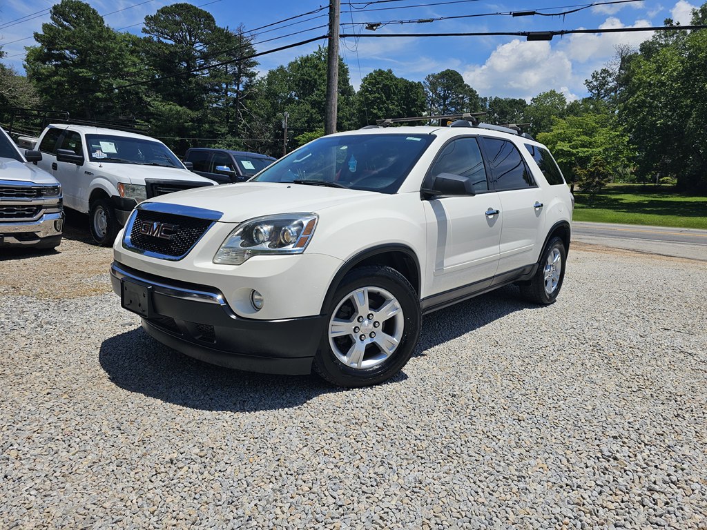 White 2012 GMC Acadia SLE-1 AWD SUV / Crossover All-Wheel Drive Automatic