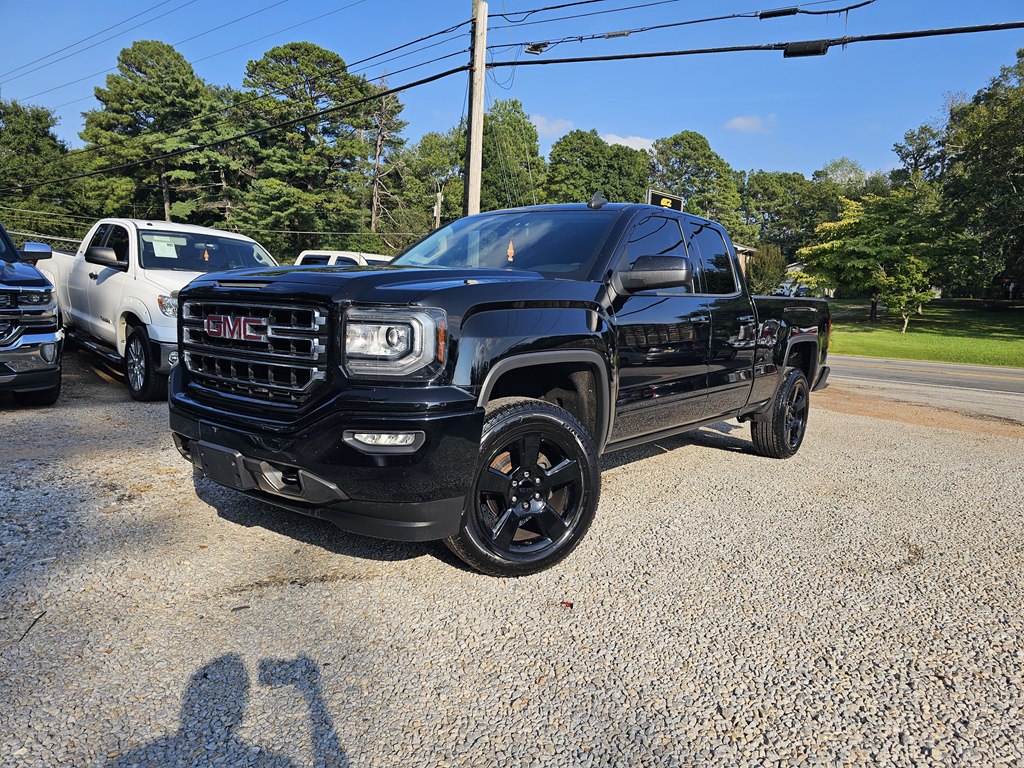 Black 2017 GMC Sierra 1500 Pickup Truck Four-Wheel Drive Automatic