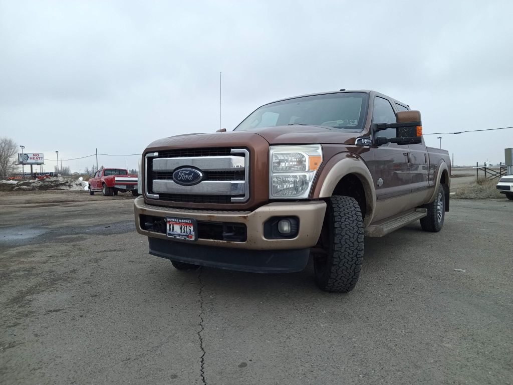 2011 FORD CREW F350  KING RANC