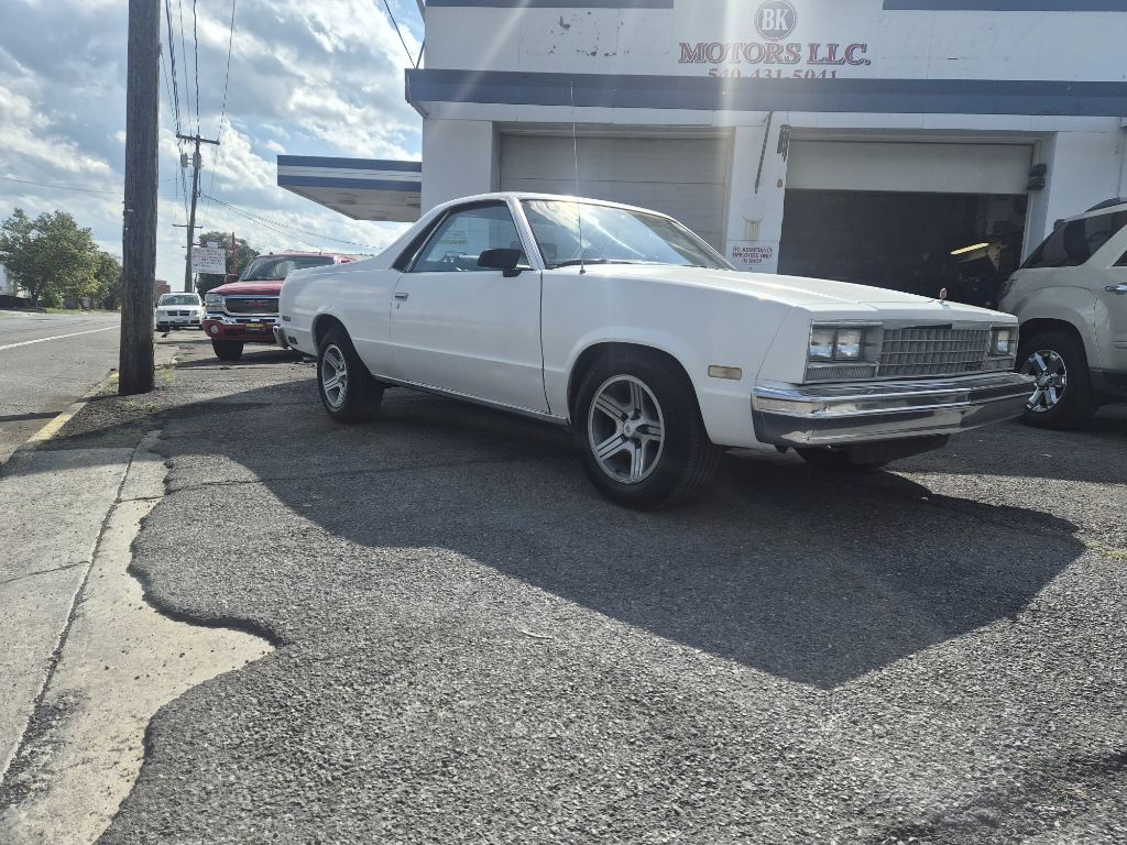 1987 CHEVROLET EL CAMINO
