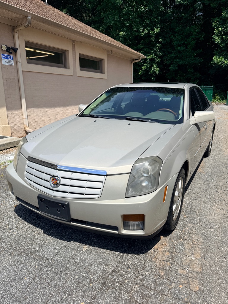 Gold 2007 Cadillac CTS 3.6L RWD Sedan Rear-Wheel Drive Automatic