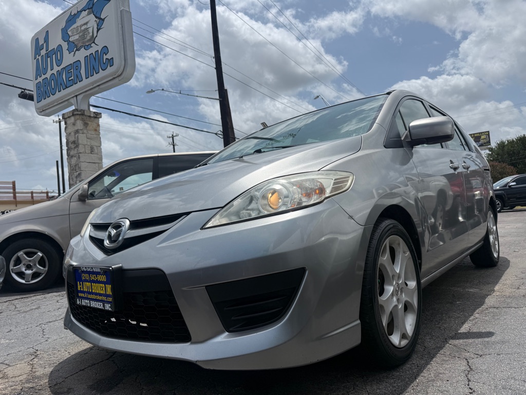 Gray 2010 Mazda MAZDA5 Minivan Automatic