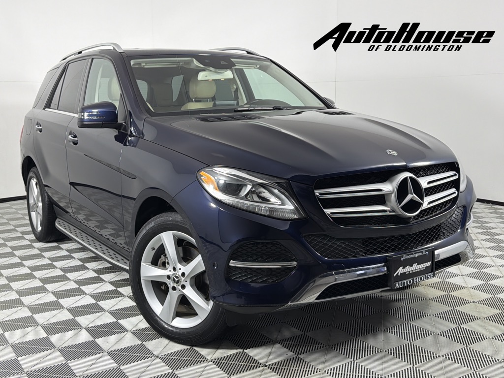 Blue 2018 Mercedes-Benz GLE 350 4MATIC SUV / Crossover All-Wheel Drive Automatic