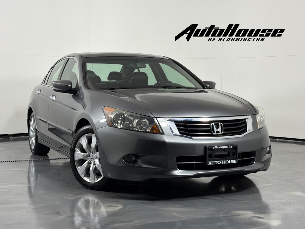 Gray 2009 Honda Accord Sedan Front-Wheel Drive Automatic