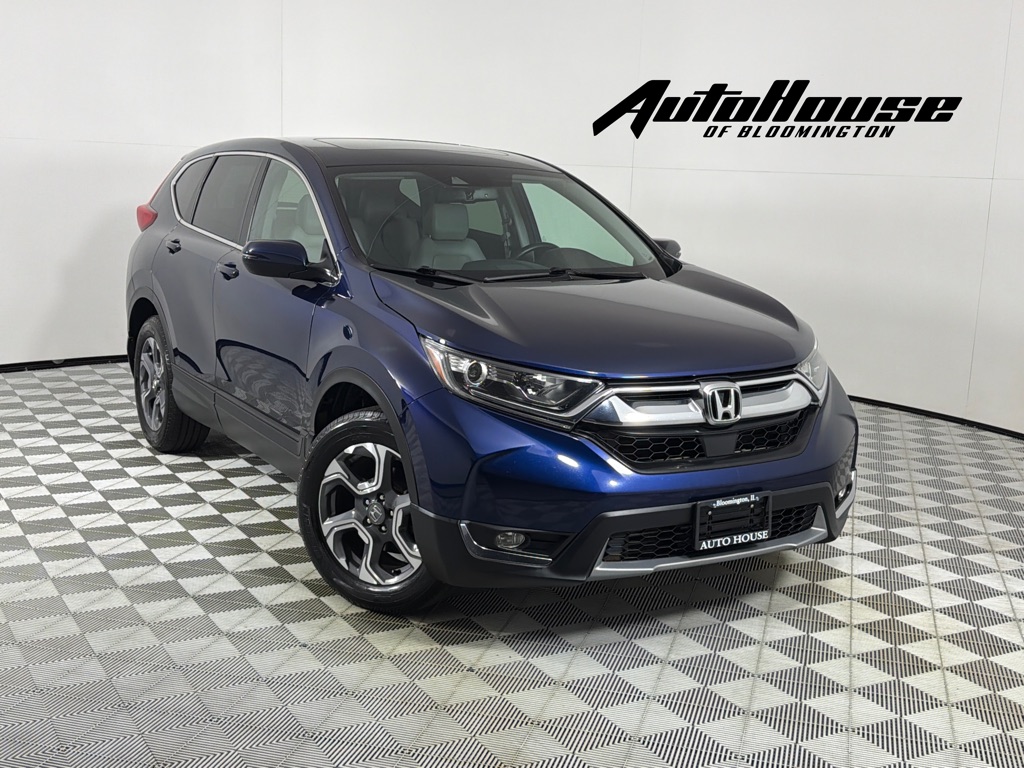Blue 2018 Honda CR-V SUV / Crossover All-Wheel Drive Continuously Variable Transmission