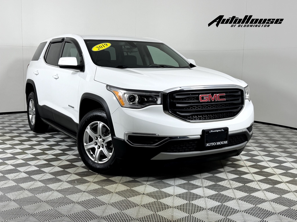 White 2019 GMC Acadia SUV / Crossover Four-Wheel Drive Automatic