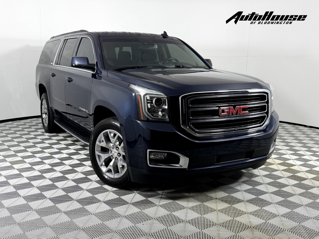 Blue 2019 GMC Yukon XL SUV / Crossover Four-Wheel Drive Automatic