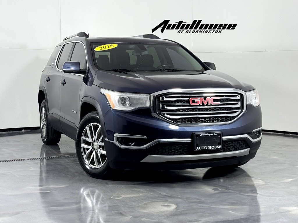 Blue 2018 GMC Acadia SUV / Crossover Four-Wheel Drive Automatic
