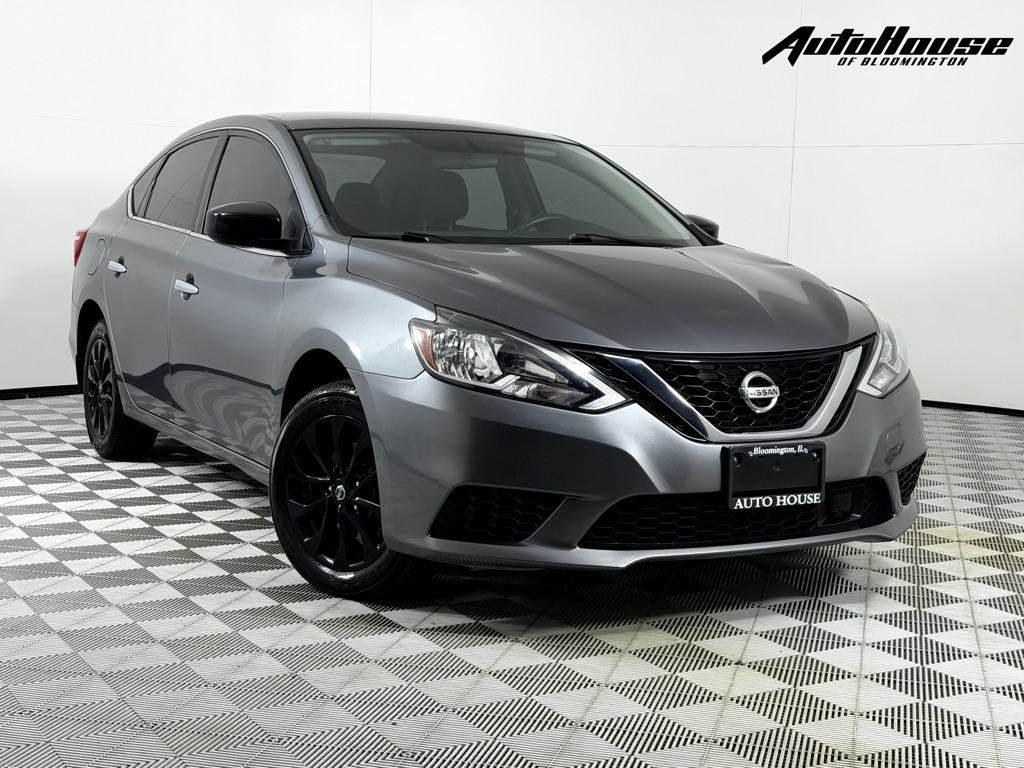 Gray 2018 Nissan Sentra Sedan Front-Wheel Drive Continuously Variable Transmission