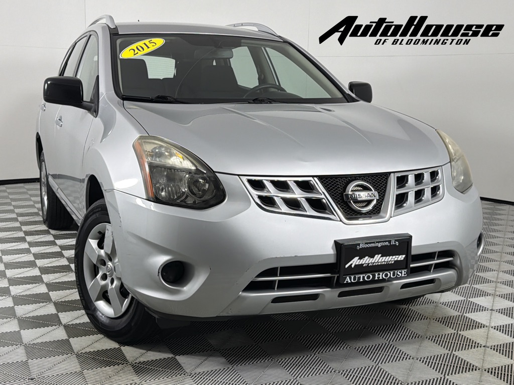 Silver 2015 Nissan Rogue Select S AWD SUV / Crossover All-Wheel Drive Continuously Variable Transmission