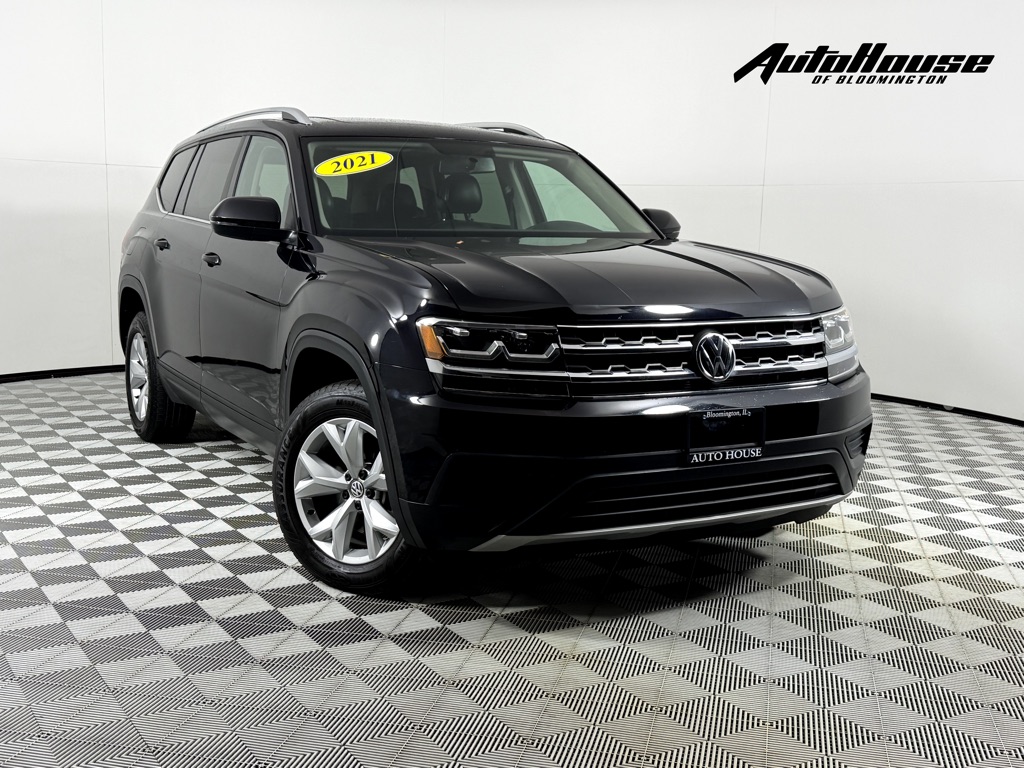 Black 2018 Volkswagen Atlas SUV / Crossover Front-Wheel Drive Automatic