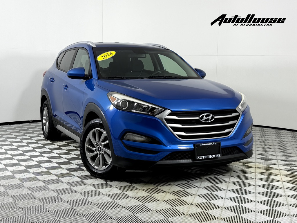Blue 2018 Hyundai Tucson SUV / Crossover All-Wheel Drive Automatic