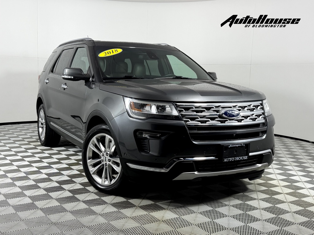 Gray 2018 Ford Explorer SUV / Crossover All-Wheel Drive Automatic