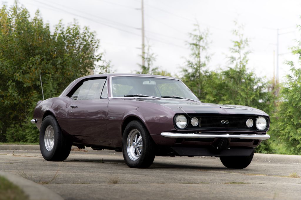 Purple 1967 Chevrolet Camaro Coupe Automatic