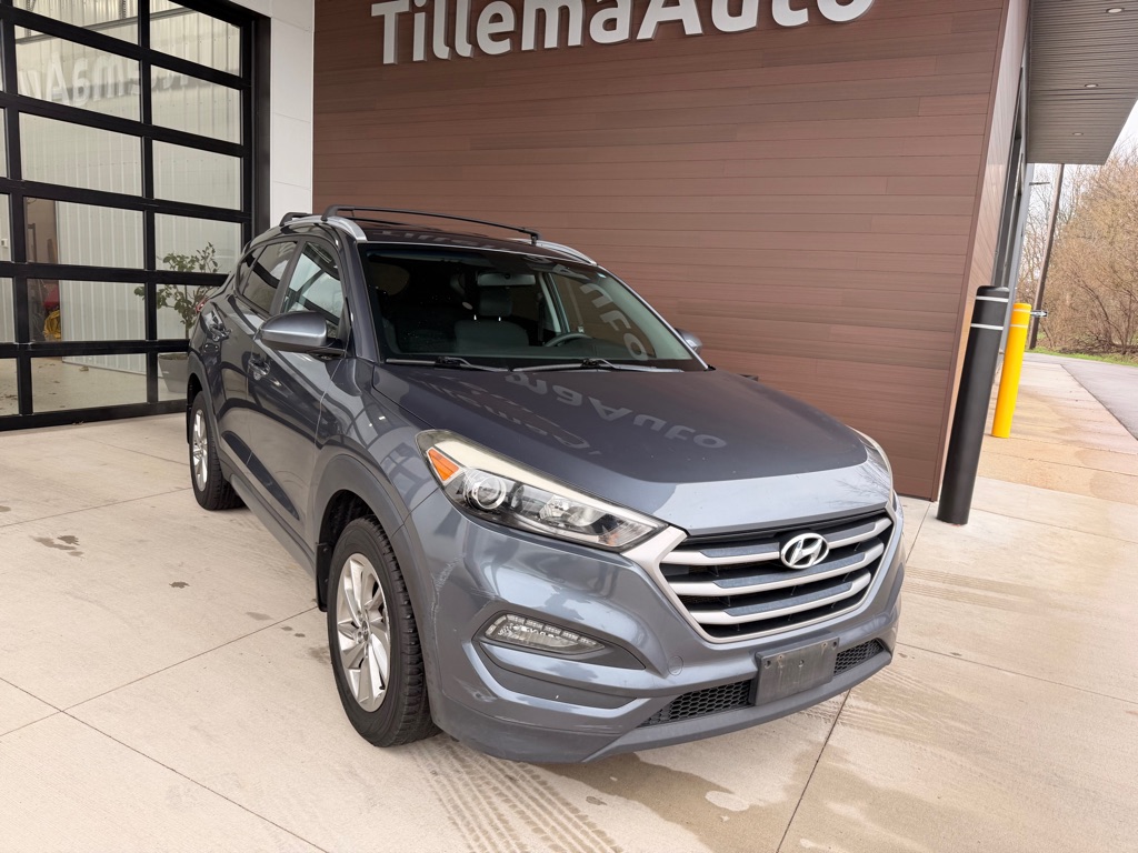 Gray 2017 Hyundai Tucson 2.0L Premium AWD SUV / Crossover Automatic