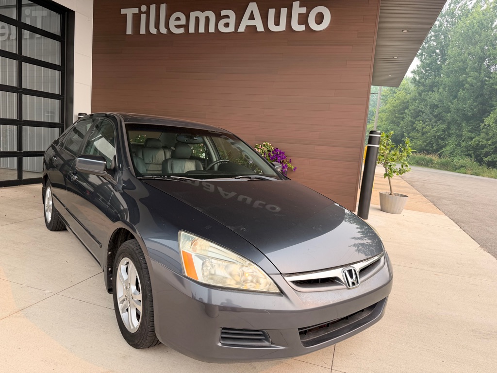 Gray 2007 Honda Accord Sedan Front-Wheel Drive Automatic