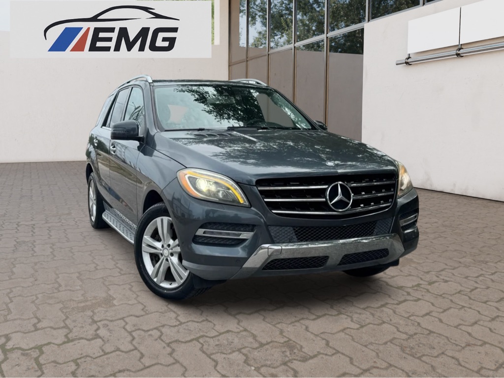 Gray 2013 Mercedes-Benz M-Class ML 350 4MATIC SUV / Crossover All-Wheel Drive Automatic