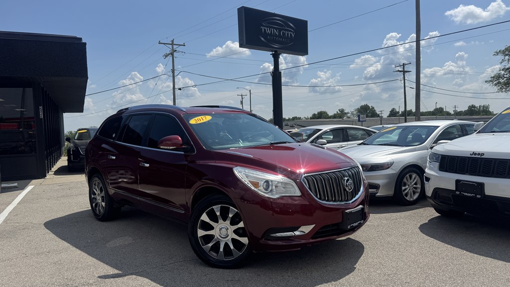Red 2017 Buick Enclave SUV / Crossover Front-Wheel Drive Automatic