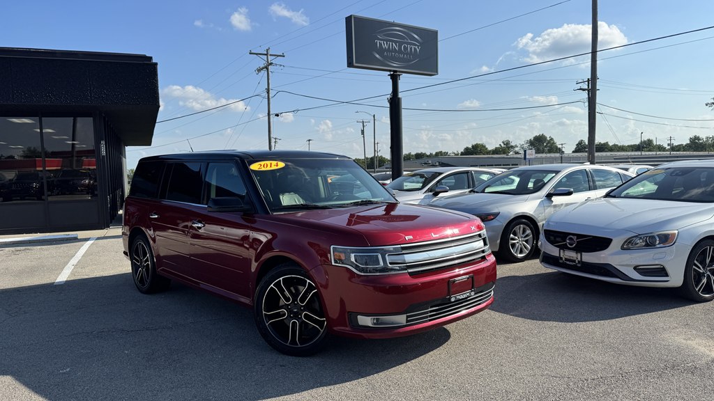 Red 2014 Ford Flex SUV / Crossover All-Wheel Drive Automatic