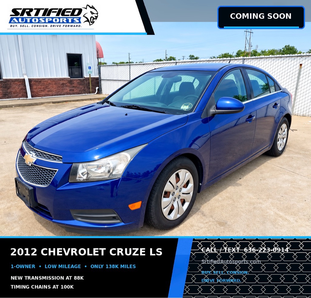 2012 CHEVROLET CRUZE