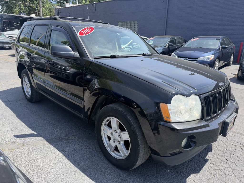 Black 2007 Jeep Grand Cherokee Laredo SUV / Crossover Rear-Wheel Drive Automatic