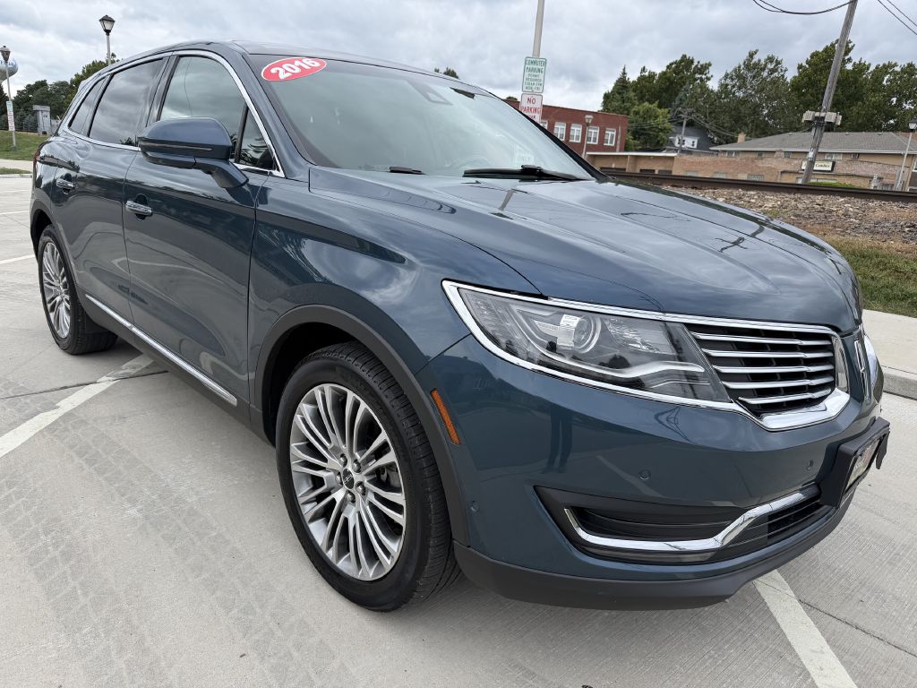 Blue 2016 Lincoln MKX SUV / Crossover All-Wheel Drive Automatic
