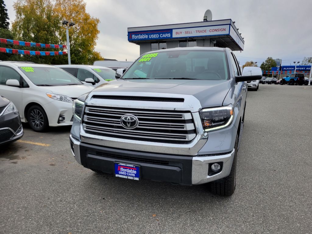 Affordable Used Cars Anchorage 2021 TOYOTA TUNDRA LIMITED 4DR