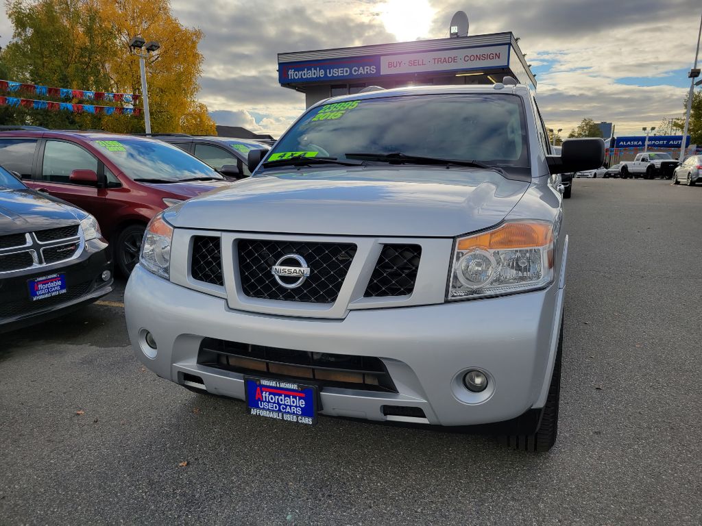 Affordable Used Cars Anchorage 2015 NISSAN ARMADA 4DR