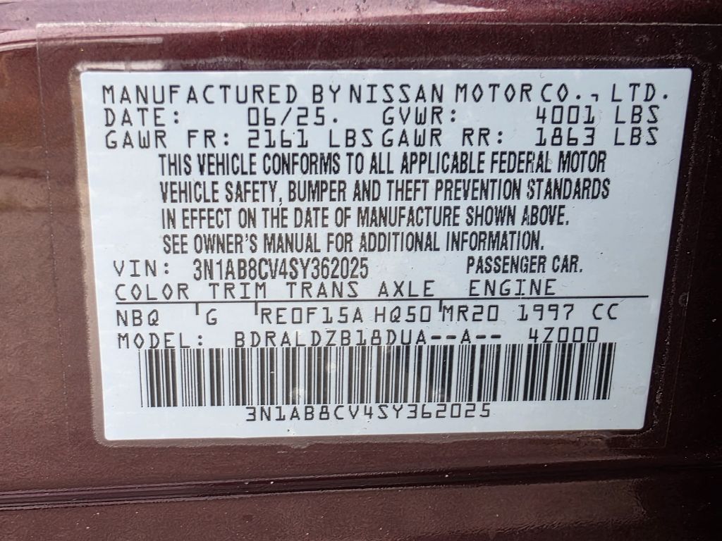 Photo 10 of this NISSAN SENTRA
