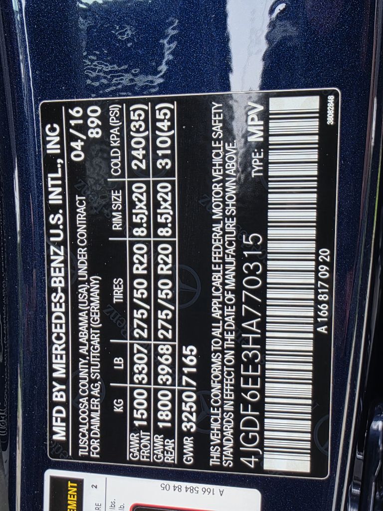 Photo 10 of this MERCEDES-BENZ GLS