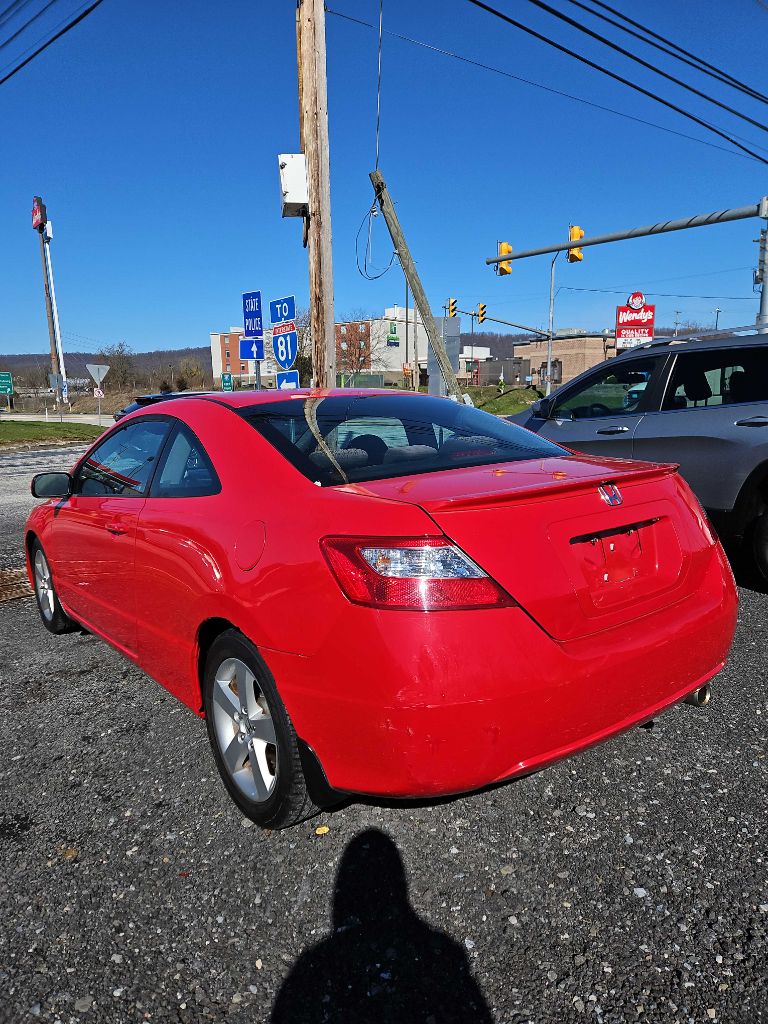 2008 HONDA CIVIC in JONESTOWN PA at JOE MAYS AUTO SALES, RED