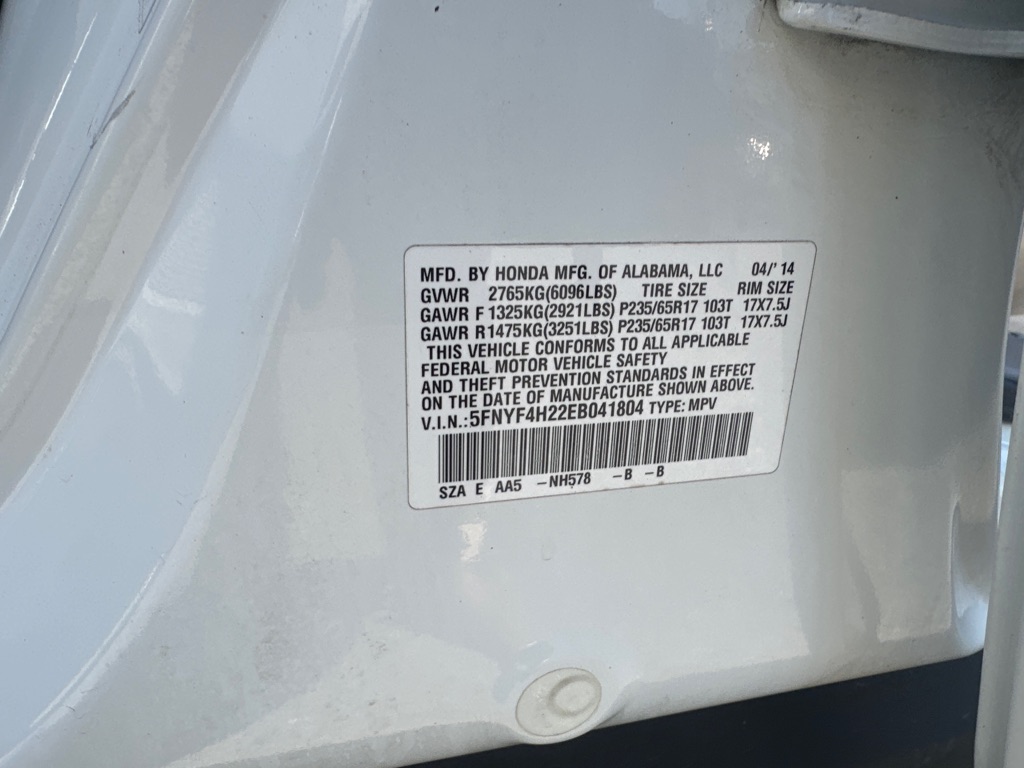 Photo 31 of this HONDA PILOT
